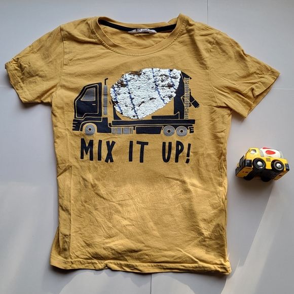Other - H&M Sequin Cement Mixer Tee